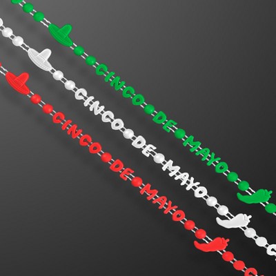 Cinco de Mayo Party Beads (NON LIGHT UP) - BLANK